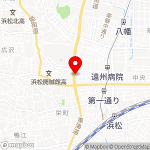 名鉄協商パーキング 浜松元城町の地図