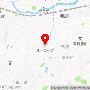 ユーコープ 竹山店の地図