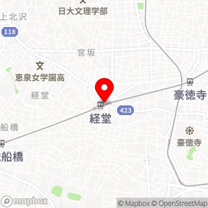 セブン-イレブン 小田急経堂店の地図
