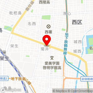 名鉄協商パーキング 押切の地図