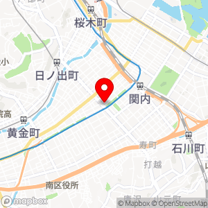 ローソン チサン ホテル 横浜伊勢佐木町店の地図
