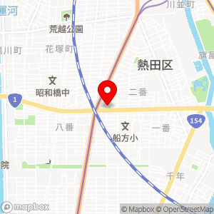 名鉄協商パーキング 愛知信用金庫六番町支店の地図
