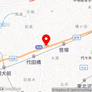 業務スーパー 笹塚店の地図