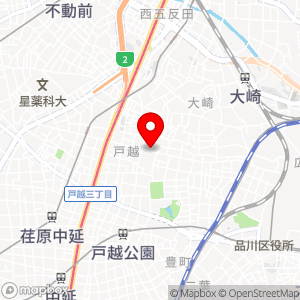 ファミリーマート 戸越銀座東店の地図