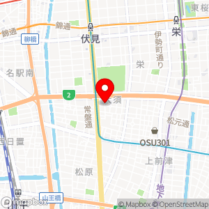 三井のリパーク 大須第7の地図
