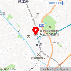 東急ストア 目黒店の地図