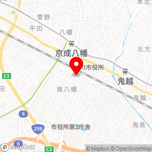 ユアー・パーキング 南八幡第6の地図