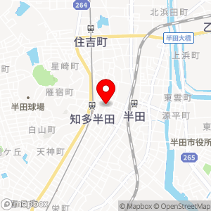 三井のリパーク 知多半田駅前の地図