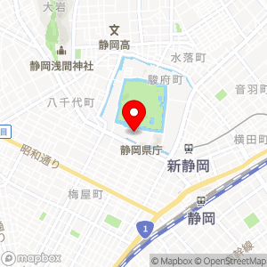 ローソン S静岡県庁西館の地図