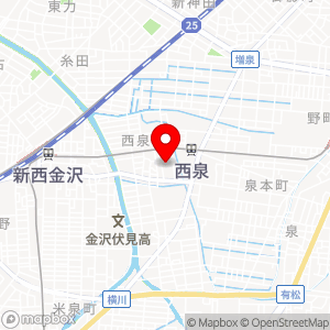 パーキング西泉の地図