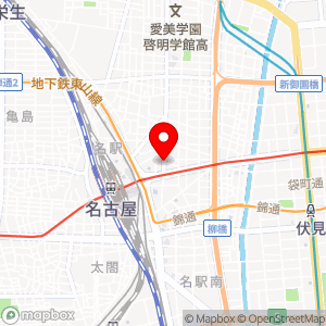 名鉄協商パーキング 名駅3丁目第2の地図