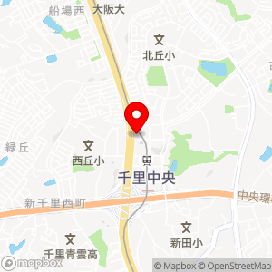 パークファースト 千里中央第2立体駐車場の地図