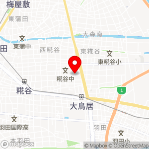 セブン-イレブン 大田区糀谷中前店の地図