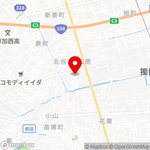 SANパーク ECO草加北谷 1の地図