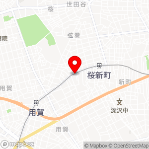 ファミリーマート 桜新町一丁目店の地図
