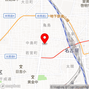 FK BLOOM MEIEKI駐車場の地図