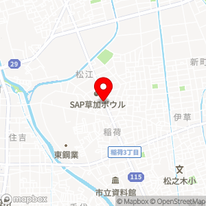 ショウワパーク パーク草加松江CJの地図