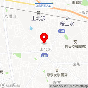 NPC24H 上北沢1丁目の地図