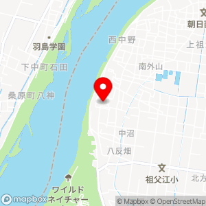 祖父江ふれあいの郷の地図
