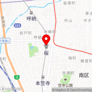 タイムズ 桜駅前の地図