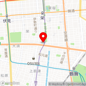 ファミリーマート 矢場町店の地図