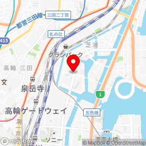 ローソン 芝浦四丁目店の地図