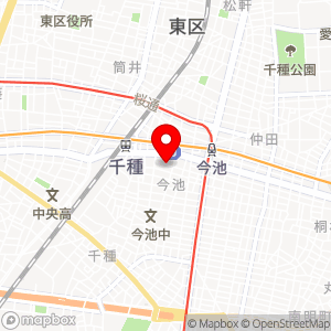名鉄協商パーキング 今池第10の地図