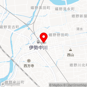 名鉄協商パーキング 伊勢中川駅前の地図