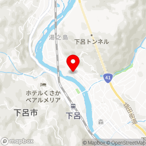 下呂温泉 クアガーデン露天風呂の地図