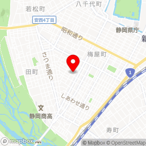 ラペック静岡 北部勤労者福祉センターの地図