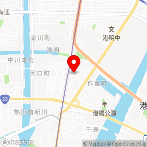 KOYOEN 港楽2丁目の地図