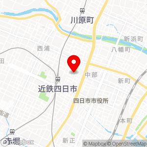 名鉄協商パーキング 四日市第15の地図