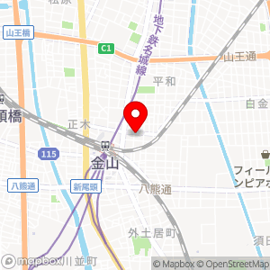 セブン-イレブン 名古屋金山4丁目店の地図