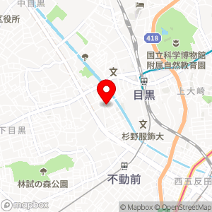 コインパーク 下目黒2丁目第2の地図