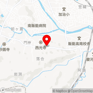 ローソン 飯能落合店の地図