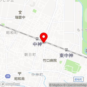 K's PARK 中神第11の地図