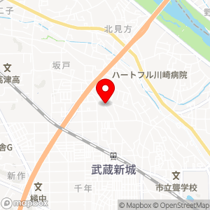 ナビパーク 上小田中第4の地図