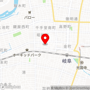 三井のリパーク 岐阜福住町2丁目の地図