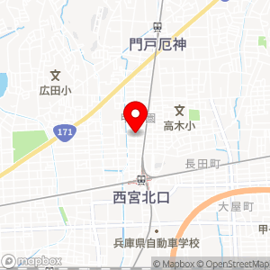 パークネット 西宮北口の地図