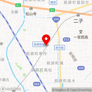 名鉄協商パーキング 萩原駅前の地図