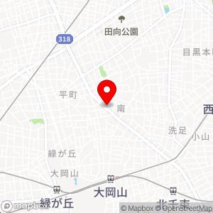タイムパーキング 目黒南の地図
