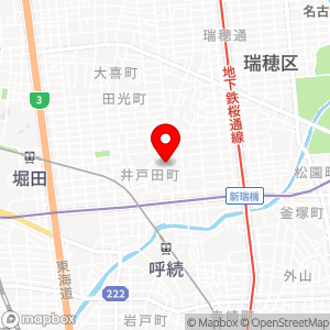 名鉄協商パーキング 井戸田町2丁目の地図