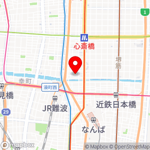 カプセル＆スパ グランドサウナ心斎橋の地図