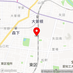 ファミリーマート 名古屋東大曽根店の地図