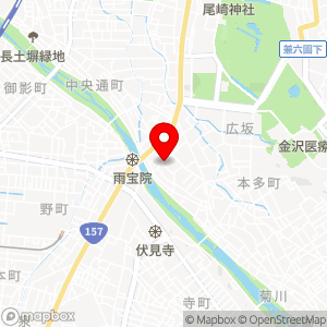 名鉄協商パーキング 金沢大工町の地図