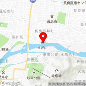 鵜匠の家 すぎ山の地図