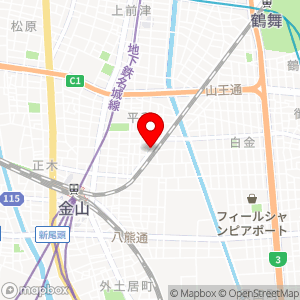 三井のリパーク 金山3丁目第2の地図