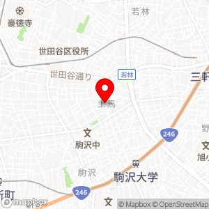 PEN 世田谷区上馬5丁目第2の地図