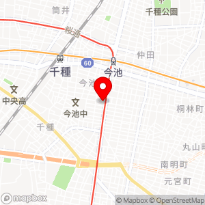 名鉄協商パーキング 今池第7の地図