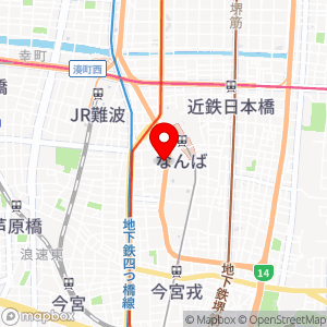 三井のリパーク 難波中第13の地図